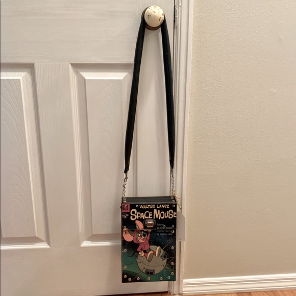 Vintage Purse Space Mouse Upcycled Cool NWT - Picture 14 of 14